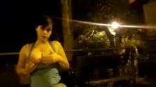 COLOMBIANA PICARONA CANDACEXXHOT EN LA CALLE PARTE 1